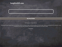 Tablet Screenshot of hungblackbfs.com